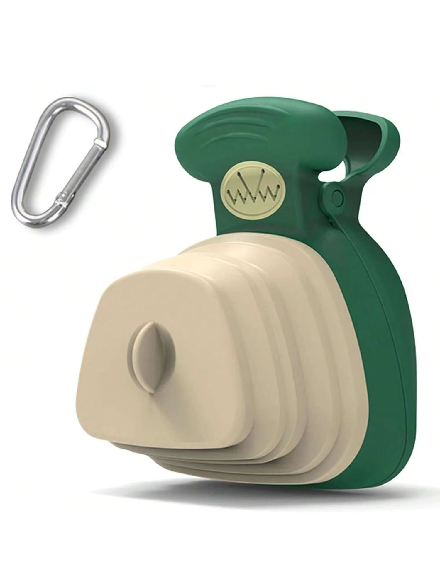 Pooper Scooper, Portable and Handheld Size for Walking Large and Small Dogs outside Yard or Travel Outdoors, Pup Poop Scoop With